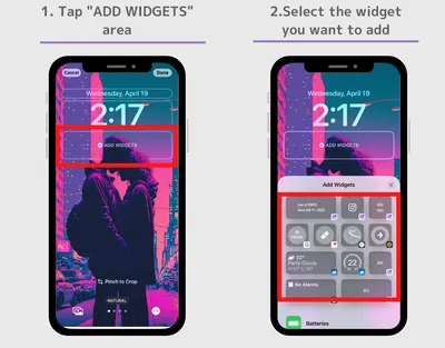 Как настроить экран блокировки iPhone? | WidgetClub