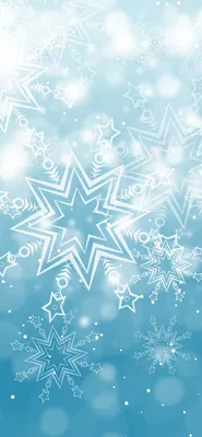 Новогодние фоны - Зима. снежинки - Новогодние картинки, рисунки и открытки