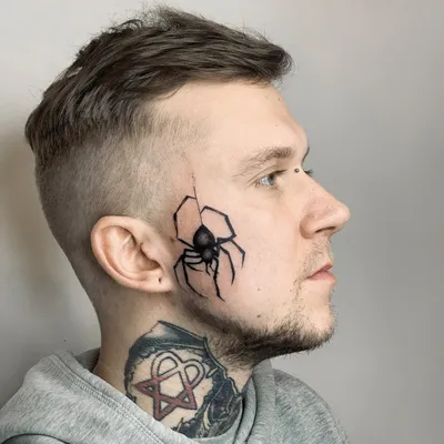 Тату на лице | Tattoo Nora | Дзен