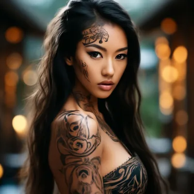 Просто красиво#тату #татуировка #лицо #девушка #ink #tattoo | Girl tattoos,  Inked girls, Tattoed girls