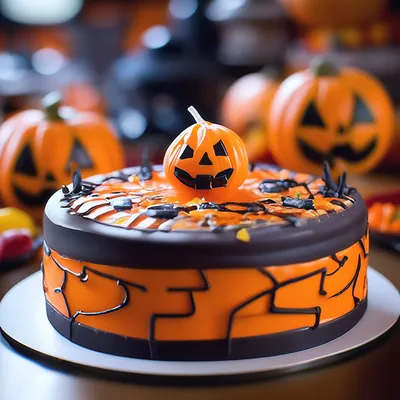 Торт на хэллоуин» — создано в Шедевруме