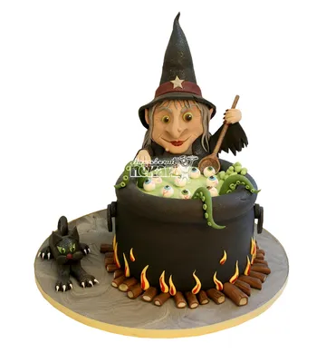 Хэллоуин черно-белый торт – CAKE N CHILL DUBAI