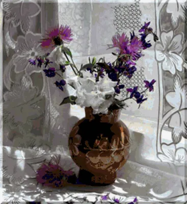 Букет цветов дома на окне (64 фото) » НА ДАЧЕ ФОТО