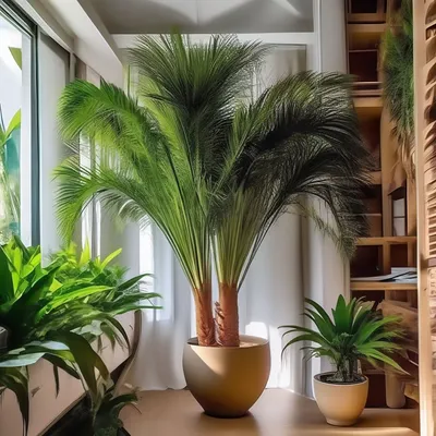Панданус: 4 популярных вида винтовой пальмы | Садоводство на балконе,  Растения, Комнатное садоводство