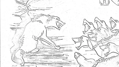 Рассмотрите иллюстрацию к басне «Волк на псарне».Какой исторический факт  отразил И.А.Крылов в этой - Школьные Знания.com