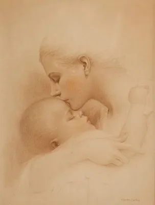 Женщина с ребёнком на руках... | Disegno di vita, Figura stilizzata,  Disegno di figura