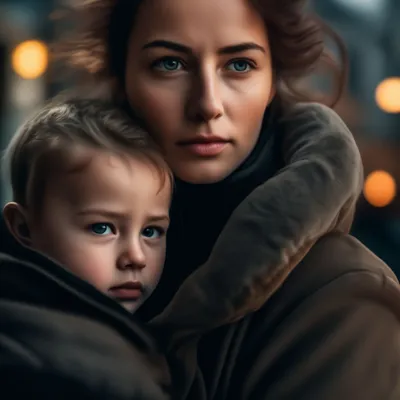 Мать с ребенком на руках рисунок - 82 фото