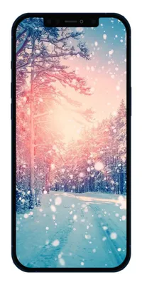 10 зимних обоев для iPhone. Снег уже везде