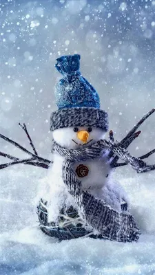 Christmas Snowman New Year iPhone 8 wallpaper | Снеговик фрости, Синее  рождество, Снеговик поделки