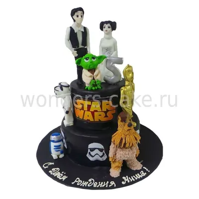 Торт звездные войны на день рождения