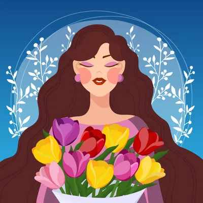 8 March, with international women's day. Stock Vector by ©di-design  141157094