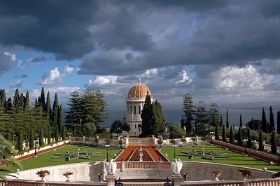 Обои израиль, хайфа, бахайские сады, всемирный центр бахаи, israel для  рабочего стола #90334