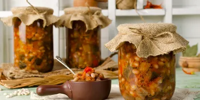 Салат из баклажанов на зиму: рецепт приготовления