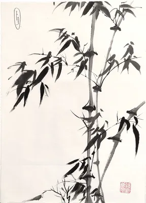 Картина Бамбук на ветру #6941 | Арт галерея GMOT
