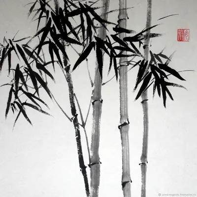 Роспись стен - Бамбуковые заросли