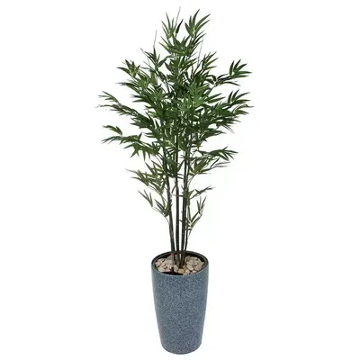 Искусственное растение в горшке, бамбук VLX Bamboo, зеленый, 1200 мм -  Krauta.ee