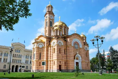 Городок Баня-Лука старый редакционное стоковое фото. изображение  насчитывающей цветасто - 43873853