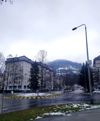 Картина «Ночной город Баня-Лука», Борис Суботик
