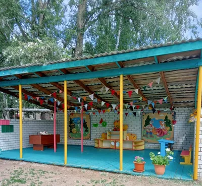 Благоустройство территории детского сада своими руками фото фотографии