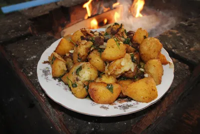 Картошка гармошка - пошаговый рецепт с фото на Готовим дома