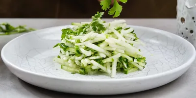 Быстрая пикантная китайская закуска из свежих огурцов