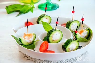 Быстрая закуска из огурцов - пошаговый рецепт с фото на Повар.ру