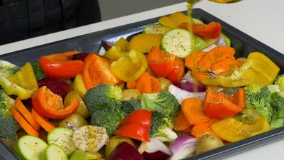 Овощи в духовке пошаговый рецепт с видео и фото – Европейская кухня:  Основные блюда