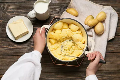 Вкусные котлеты по бабушкиному рецепту с картофелем пюре - рецепт автора  Сергей Затолокин