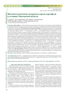 Из-за серьезной болезни россиянам запретили на три года сажать картошку - МК