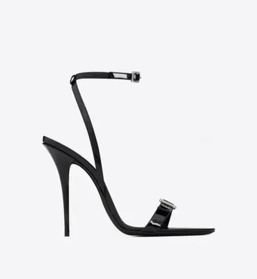Saint Laurent Босоножки Opyum 110 На Скульптурном Каблуке - Farfetch