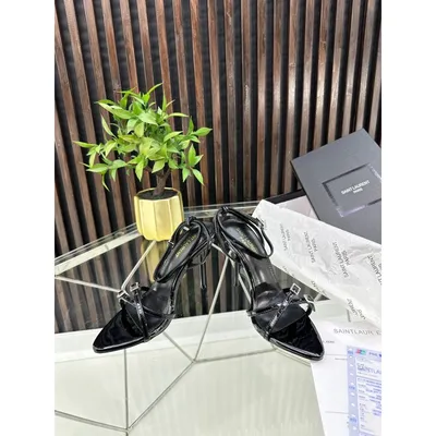 Босоножки Yves Saint Laurent Resale, цвет: голубой, MP002XW0ROIL — купить в  интернет-магазине Lamoda