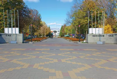 Как изменился Быханов сад в Липецке. Необычный арт-объект в виде труб,  торчащих из земли | Прекрасное рядом | Дзен