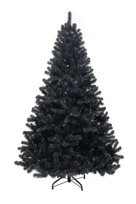 Черные елки - новый крутой тренд для настоящих любителей темной стороны –  Люкс ФМ