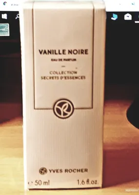 Vanille Noire 50ml ( Черная Ваниль ) Yves Rocher Парфюмерная вода Ив Роше в  Вологде