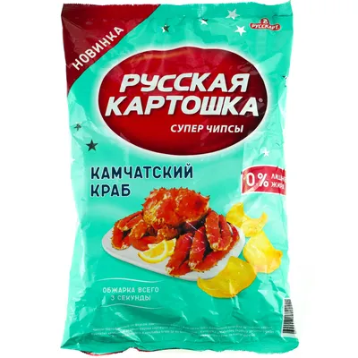 Чипсы Русская Картошка 140г сметана/укроп Яблоко