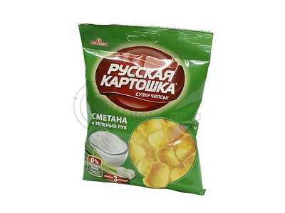 Чипсы Русская картошка курица 150г из каталога Чипсы