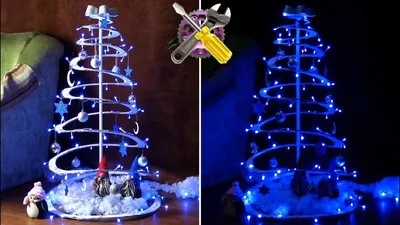Как сделать елку из кофейных зерен своими руками