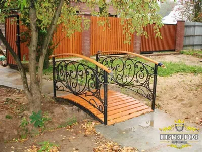 Кованые мостики; фото и цены в компании Ковка Серпухов
