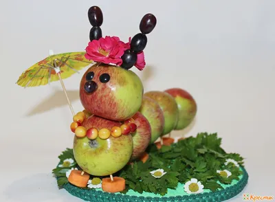 Поделки и Развивашки для детей on Instagram: \"⠀ Поделки из овощей и фруктов  🍏🍎🥒🌽 ⠀ Страничка детских поделок 👉 @podelki_v_detskij_sad\"