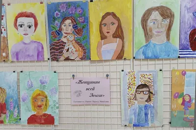 Рисунок Мамы на 8 марта | Пикабу
