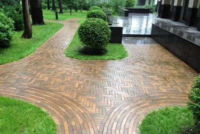 Оформление дачных дорожек | Ландшафтный дизайн | Фото | GreenPost