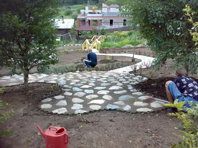 дорожки в саду из камня - PietraPlas мир стильного ландшафта