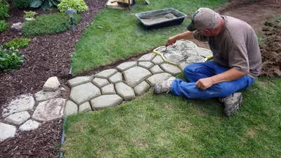 ᐈ Садовые дорожки из бетона своими руками: технология и этапы строительства