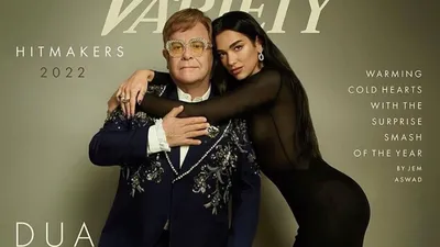 Элтон Джон и Дуа Липа появились на обложке глянца Variety - Fashion