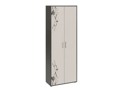 Шкаф комбинированный Витра тип 1 Венге Цаво, Дуб Белфорт с рисунком купить  в Якутске онлайн в интернет-магазине \"Саха-Мебель\".