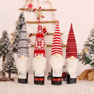 Рождественская елка, держатель для винных бутылок, деревянная подставка для  винных бутылок с обратным отсчетом, вмещает 12 бутылок вина, забавные  рождественские украшения, Рождество | AliExpress