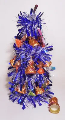 Новогодняя елка из конфет своими руками: мастер классы