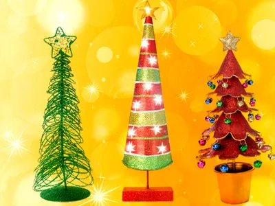 🎄 Ёлки из макарон своими руками: уникальная поделка для дома и детского  сада