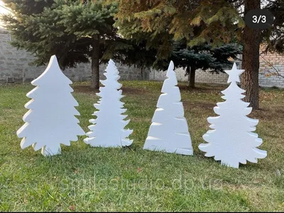 Новогодняя елка из пенопласта. Новогодний декор (ID#1509563850), цена: 450  ₴, купить на Prom.ua