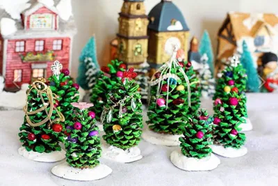 Поделки из шишек своими руками